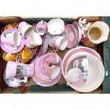 Souvenir china, oyster plates etc