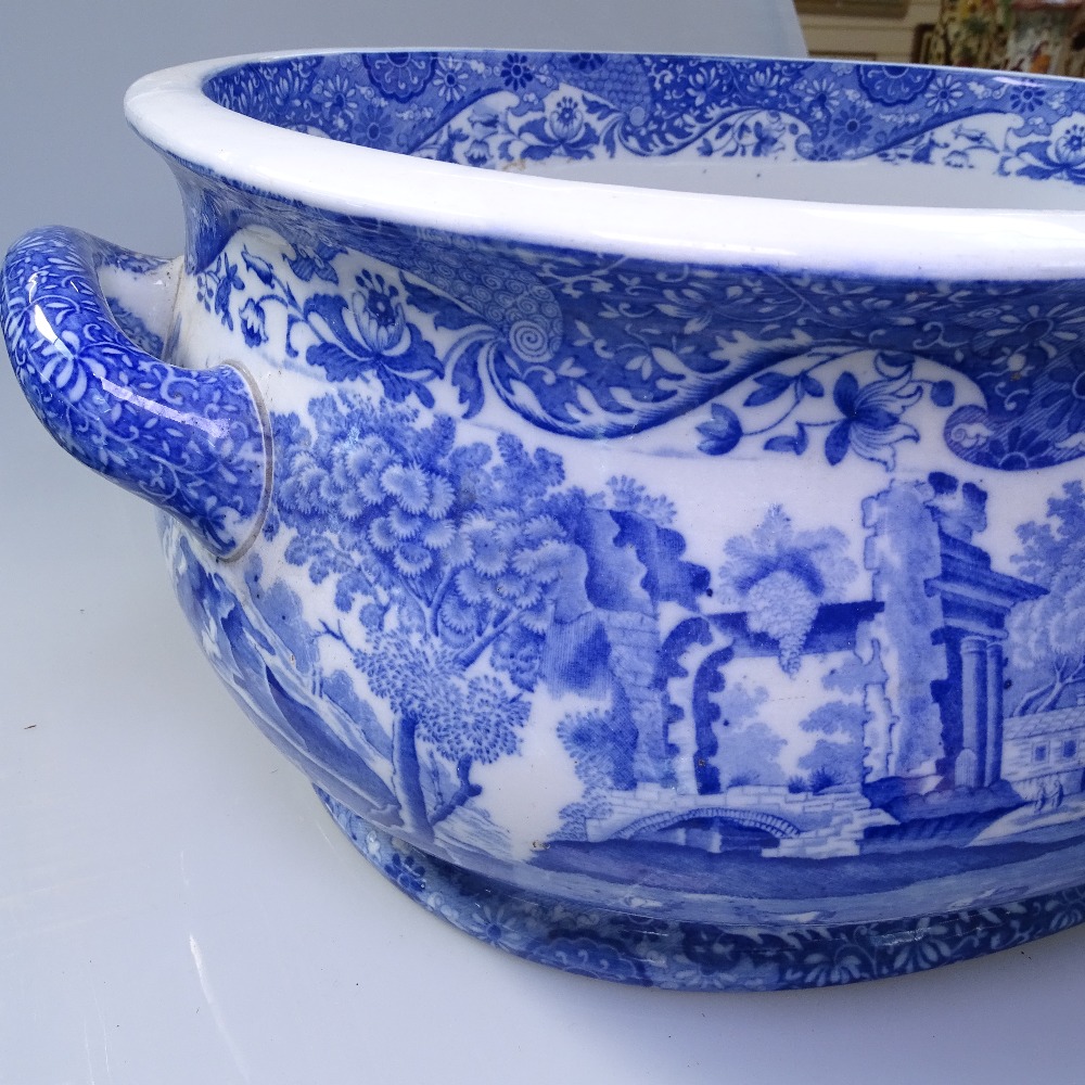 A Copeland Spode Italian pattern 2-handled footbath, length 48cm overall - Image 4 of 4