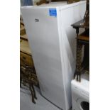 A Beko upright freezer, GWO