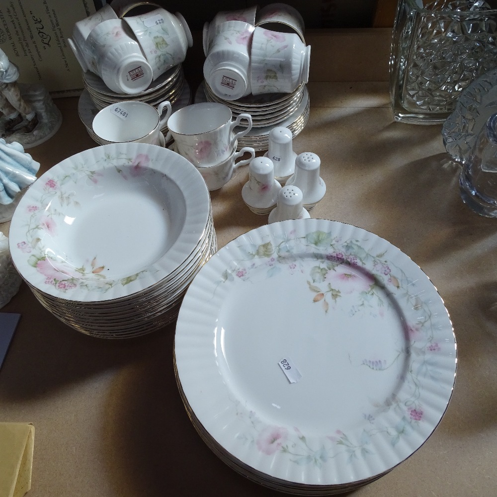 A new Royal Stafford porcelain dinner and tea service, with floral decoration - Image 3 of 3