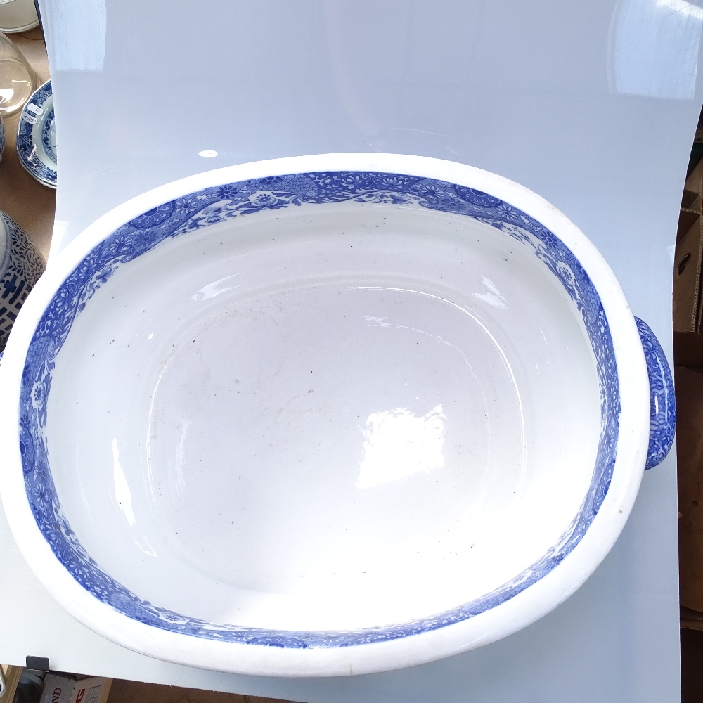 A Copeland Spode Italian pattern 2-handled footbath, length 48cm overall - Image 2 of 4