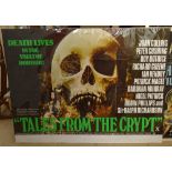 Tales From The Crypt, coloured film poster, printed by W E Berry Ltd, 77cm x 100cm