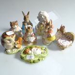 8 Royal Albert Beatrix Potter figures