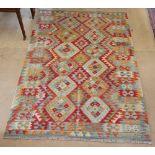 A vegetable dyed Choli Kilim rug, 185cm x 125cm