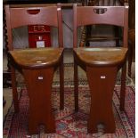 A pair of Arts and Crafts chairs attributed to Liberty & Co