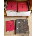 10 volumes of The History of The Great European War, and a large leather-bound Holy Bible