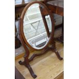 An Antique oak square nightstand, with single drawer, W32cm