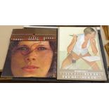 2 Pirelli calendars, to include Pirelli Goes Jamaican, and a Pin-Up calendar 1973 (2)