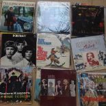 Various vinyl LPs and records, including Soundtracks and 1960s (3 boxes)