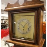 An oak-cased Grandmother clock, with 2-train movement, H160cm