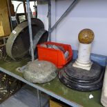 3 Victorian brass gongs