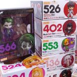 10 Japanese Good Smile Company Nendoroid Series action figures, all boxed (10)