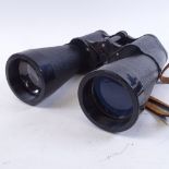 A pair of Meopta 12x60 field binoculars, serial no. 2105885, in original leather case