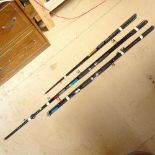 3 modern fishing rods, including Zebco Primera Surf, Express Match 3600, and Record Surf (3)