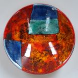 A Poole Pottery "Gemstone" dish, 23.5cm