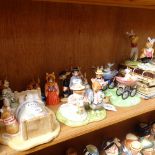 Royal Doulton Brambly Hedge groups, and other Doulton Bunnykins figures