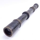 A First War Period W Watson & Sons Ltd sighting telescope, No. 4 Mark III, dated 1916, no. 5660,