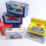 Various Vintage toy cars, including Dinky 165 Humber Hawk, Corgi, Matchbox etc
