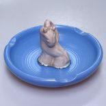 LISA LARSON FOR GUSTAVSBERG - a Swedish Studio Pottery horse dish, signature on base with model