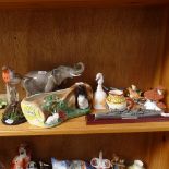 Country Artists - Robin, Douldon Kitten, and other ornaments