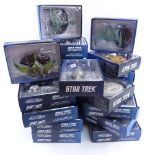 Various Star Trek Voyager Deep Space Nine model toy ships, all boxed (23)
