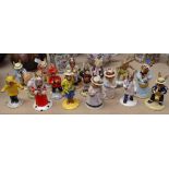 16 Royal Doulton Bunnykins figures, including Brambly Hedge and Shipmates