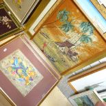 3 Indian watercolours, Court scenes, and other Eastern watercolours, all framed (6)
