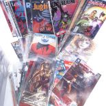A large collection of various comic books, including DC, Dynamite, Marvel, Dark Horse etc, all in