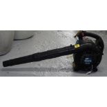 A Makita BHX2500 petrol leaf blower