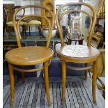2 Vintage bentwood chairs