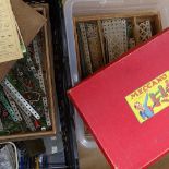 A large quantity of Vintage tinplate Meccano (2 boxes)