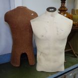 2 half mannequins