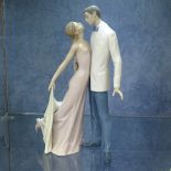A Lladro dancing couple, 6475, 31.5cm