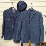 2 RAF dress jackets, jersey and cap (4)