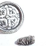 KAUNIS KORUOY - a Finnish silver Iron Age Revival brooch, and a Finnish stylised silver ring