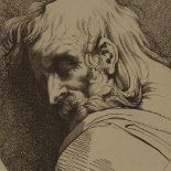 After John Hamilton Mortimer, etching by Blyth, Belisarius, image 10.5" x 8" Even paper