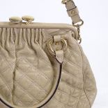 A Marc Jacobs quilted handbag 'stam bag'