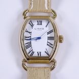 LINKS OF LONDON - a lady's rose gold plated stainless steel Driver quartz wristwatch, ref. 6010.