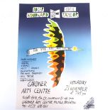 John Linney, group of Art Exhibition posters for Brighton Art Council, unframed (8) Good condition