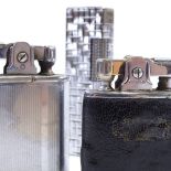 3 Vintage Ronson pocket lighters