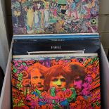 Various vinyl LPs and records, including Rolling Stones, Blossom Toes, The Who, Alex Harvey Band,