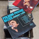 Various vinyl LPs and records, including Tina Turner, The Shadows etc (2 boxes)