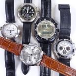 Various wristwatches, including Saint Honore, Casio and Sekonda, (5) All generally in good overall