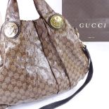 GUCCI - Hobo Histeria bag, cloth with leather interior, and dust bag Very good condition