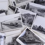 Rodney Lissenden, collection of photographs of steam railway engines (approx 750)