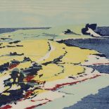 Kurt Ullberger (1919 - 2008), colour print, seascape, signed in pencil, no. 271/300, image 11" x