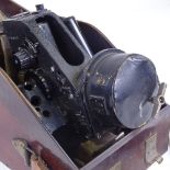 Second World War Period Air Ministry bubble sextant, original laminate case