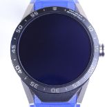 WITHDRAWN TAG HEUER - a titanium Connected quartz smart watch, ref. SAR8A80, digital...
