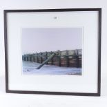 Will Hulf, photograph, Winchelsea Beach, signed in pencil, from an edition of 25 copies, image 14" x