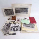 Various mid-20th century Army photographs, including large scale Royal Artillery of Hereford